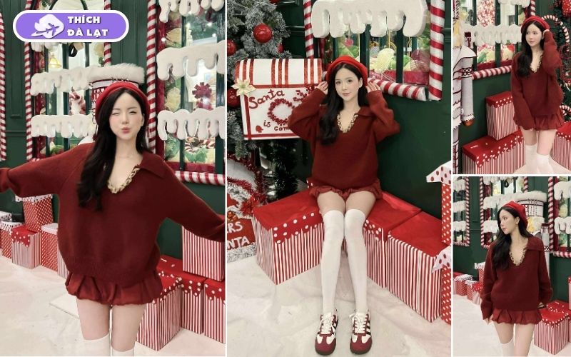 TOP 10+ quán cafe trang trí Noel ở Đà Lạt đẹp lung linh 2025 12 quán cafe trang trí noel ở đà lạt