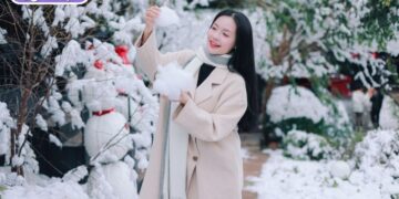 quán cafe trang trí noel ở đà lạt