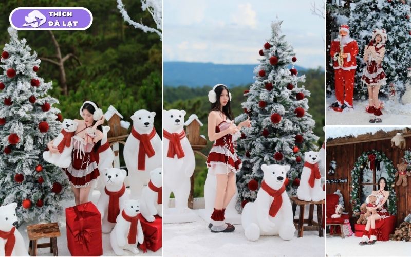 TOP 10+ quán cafe trang trí Noel ở Đà Lạt đẹp lung linh 2025 16 quán cafe trang trí noel ở đà lạt