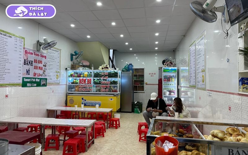 Sữa đậu nành Hoa Sữa quán sữa nóng lâu năm gần chợ Đà Lạt 7 sữa đậu nành hoa sữa