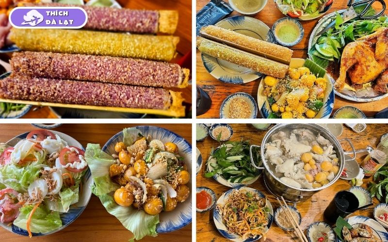 Tiệm gà Hạnh Phúc Đà Lạt gà ngon đa món không gian ấm cúng 9 tiệm gà hạnh phúc