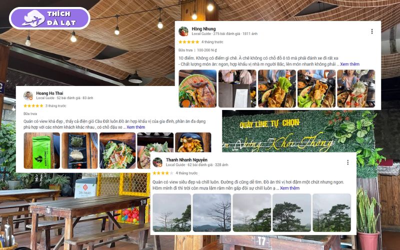 Tiệm nướng Khói Thông quán nướng ngoài trời đậm chất Đà Lạt 10 tiệm nướng khói thông