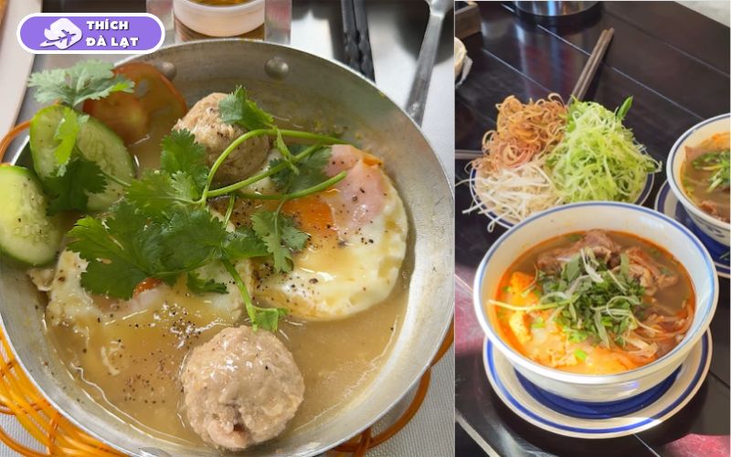 Quán bún bò Cô Ba bán bún bò Huế đầy đặn giá bình dân ở Đà Lạt 7 bún bò cô ba