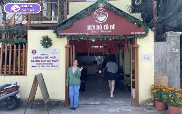 bún bò cô bê đà lạt