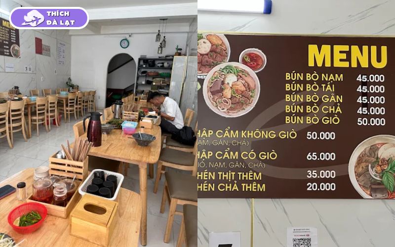 Top 15 quán bún bò Đà Lạt ngon, nổi tiếng nhất không nên bỏ lỡ 17 bún bò đà lạt