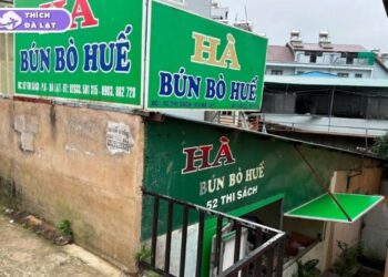 bún bò hà đà lạt