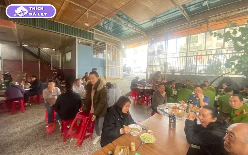 Quán bún bò O Ly Đà Lạt quán bún bò ăn sáng gần trung tâm 11 bún bò o ly đà lạt