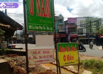 bún bò o năm đà lạt