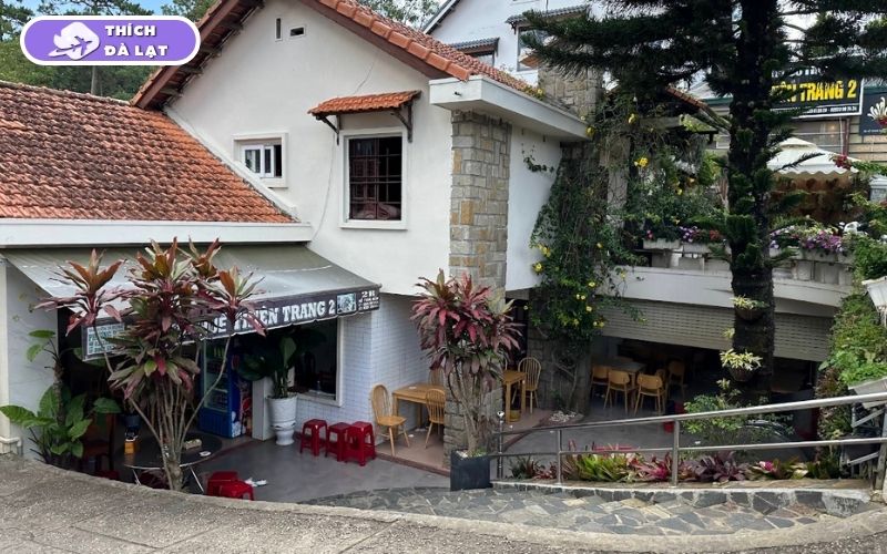 Quán Bún bò Thiên Trang Đà Lạt tô lớn rau nhiều ăn no buổi sáng 7 bún bò thiên trang đà lạt