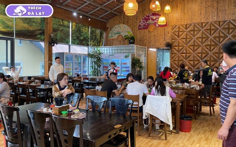 Quán Bún bò Thiên Trang Đà Lạt tô lớn rau nhiều ăn no buổi sáng 10 bún bò thiên trang đà lạt