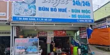 bún bò tuyết đà lạt