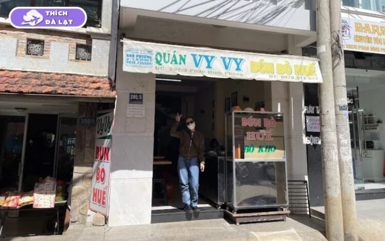 bún bò vy vy đà lạt