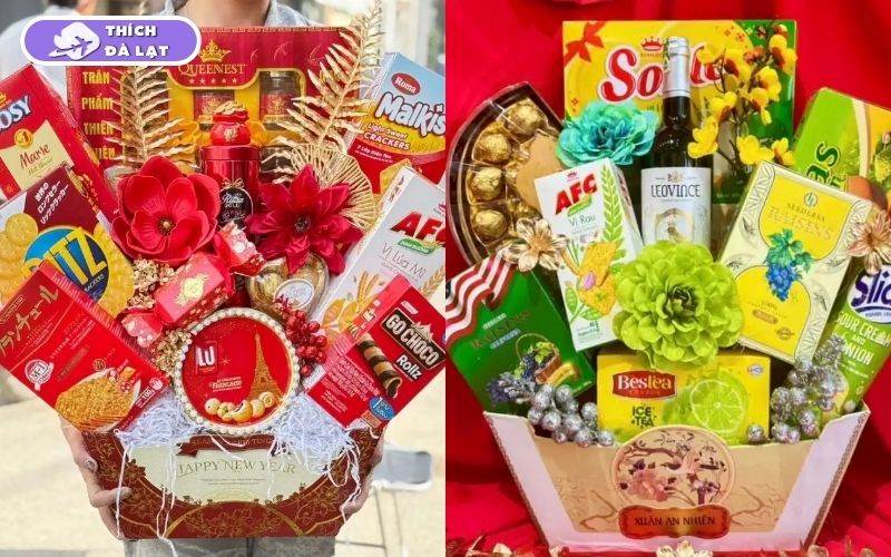Top 7 địa chỉ mua giỏ quà Tết Đà Lạt chất lượng, uy tín, giá tốt 10 giỏ quà tết đà lạt