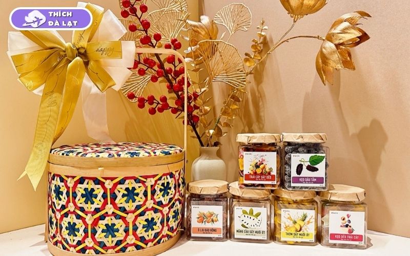 Top 7 địa chỉ mua giỏ quà Tết Đà Lạt chất lượng, uy tín, giá tốt 15 giỏ quà tết đà lạt