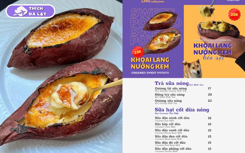 Top 7 quán khoai lang nướng Đà Lạt ngon, đông khách nhất hiện nay 10 khoai lang nướng đà lạt