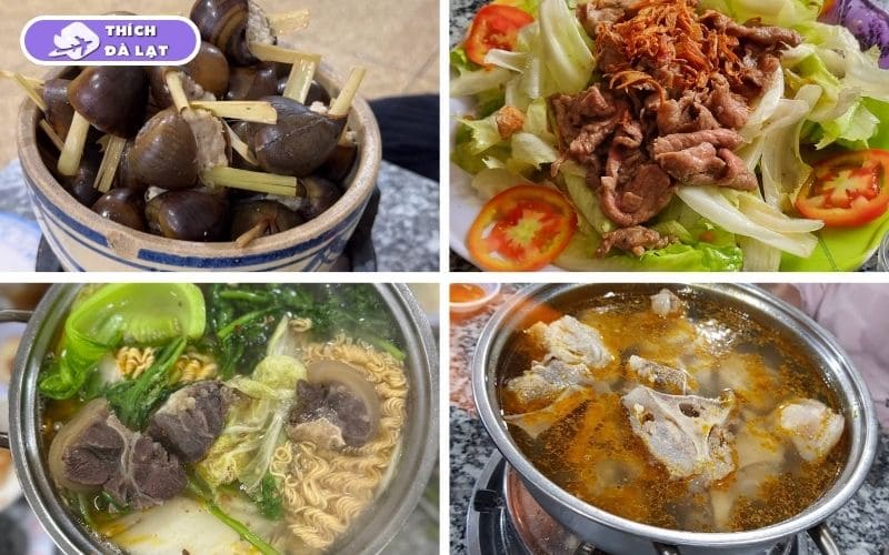 Quán lẩu bò 33 Đà Lạt bình dân đông khách buổi tối 9 lẩu bò 33 đà lạt