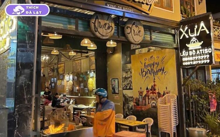 lẩu bò atiso đà lạt