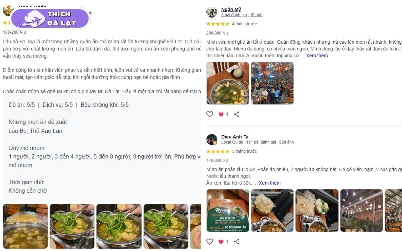 Quán lẩu bò Ba Toa Bùi Thị Xuân ăn là ghiền giữa trung tâm 10 lẩu bò ba toa bùi thị xuân