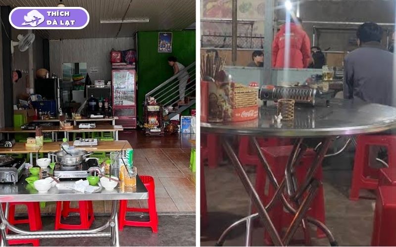 Quán lẩu bò Đạt Phát Đà Lạt thịt bò nhiều nước dùng đậm đà 7 lẩu bò đạt phát đà lạt