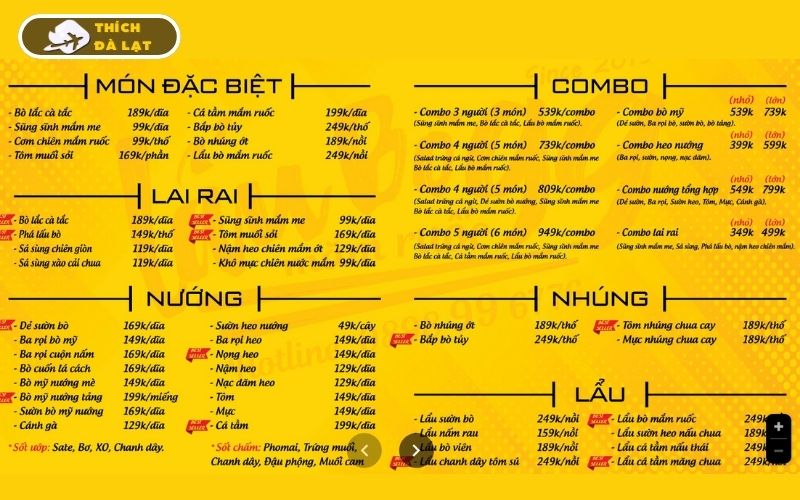 Quán lẩu bò mắm ruốc 99 Đà Lạt hương thơm nồng ăn rất cuốn 10 lẩu bò mắm ruốc 99