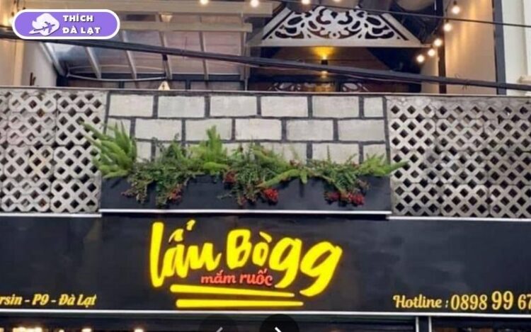 lẩu bò mắm ruốc 99