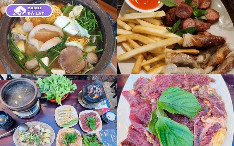 Quán lẩu bò nồi đất Đà Lạt The Lab giữ nhiệt lâu ăn rất đã 9 lẩu bò nồi đất đà lạt