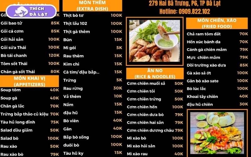 Quán lẩu bò Ớt Hiểm điểm hẹn ăn cay ấm bụng giữa Đà Lạt 8 lẩu bò ớt hiểm