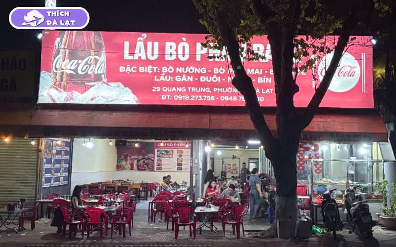 Quán lẩu bò Phan Rang Quang Trung Đà Lạt cay ngon đúng vị 11 lẩu bò phan rang quang trung