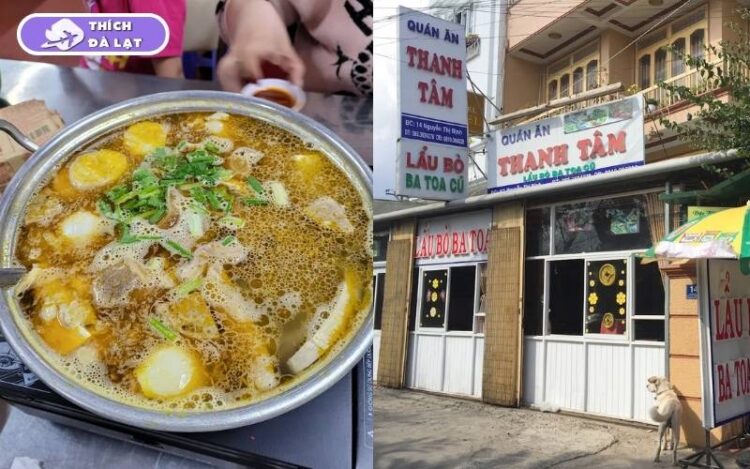 lẩu bò thanh tâm