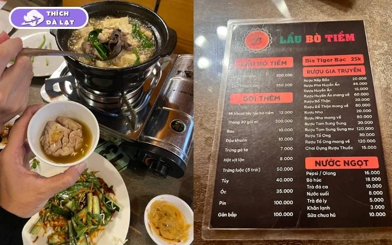 Quán lẩu bò tiềm Yersin hấp dẫn với bò tiềm mềm đậm vị xưa 8 lẩu bò tiềm yersin