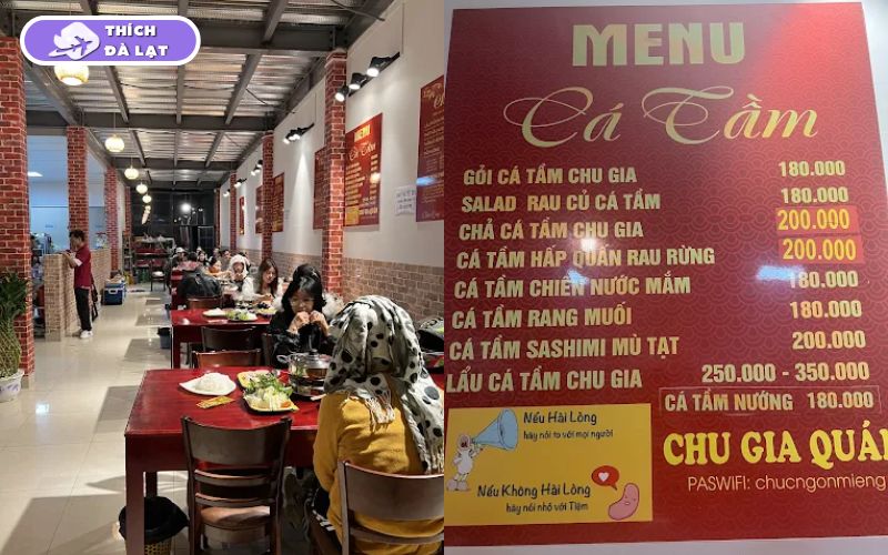 Top 10 quán lẩu cá tầm Đà Lạt ngon, tươi, chất lượng và đáng thử 16 lẩu cá tầm đà lạt