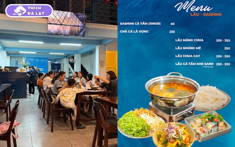 Top 10 quán lẩu cá tầm Đà Lạt ngon, tươi, chất lượng và đáng thử 19 lẩu cá tầm đà lạt