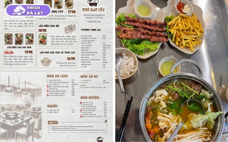 Quán Nhà Bán Lẩu hút khách nhờ lẩu ngon giá hợp lý ở trung tâm 8 nhà bán lẩu