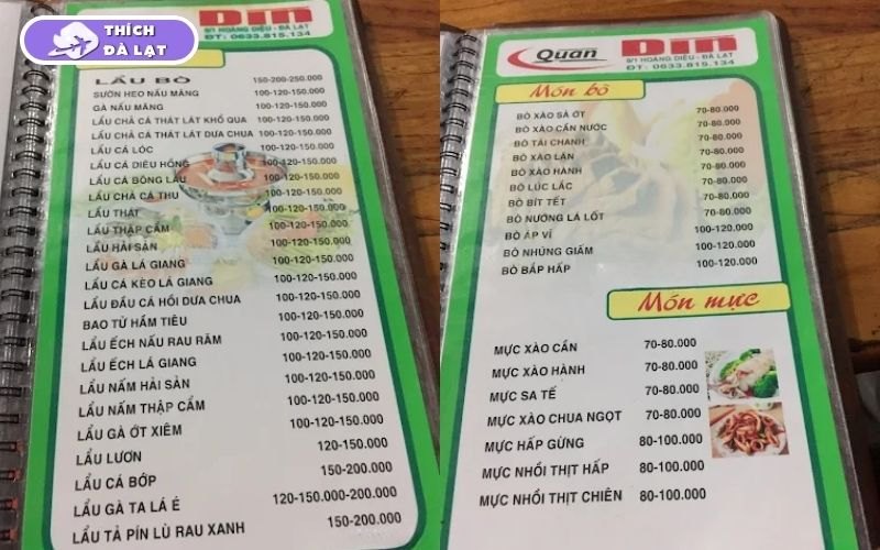 Quán lẩu bò Dìn nổi tiếng với nồi lẩu đầy đặn giá siêu mềm 9 quán lẩu bò dìn