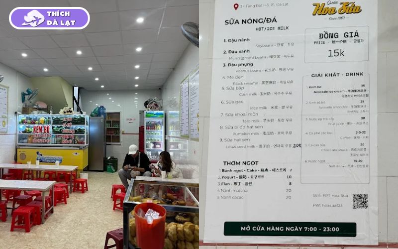 Top 10 quán sữa đậu nành Đà Lạt ngon, nổi tiếng mà bạn nên thử 15 sữa đậu nành đà lạt