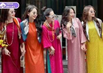 thuê áo dài tết ở đà lạt