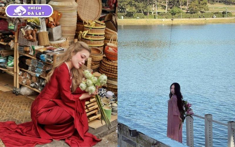 Top 7 địa chỉ cho thuê áo dài Tết ở Đà Lạt đẹp, đa dạng style 12 thuê áo dài tết ở đà lạt