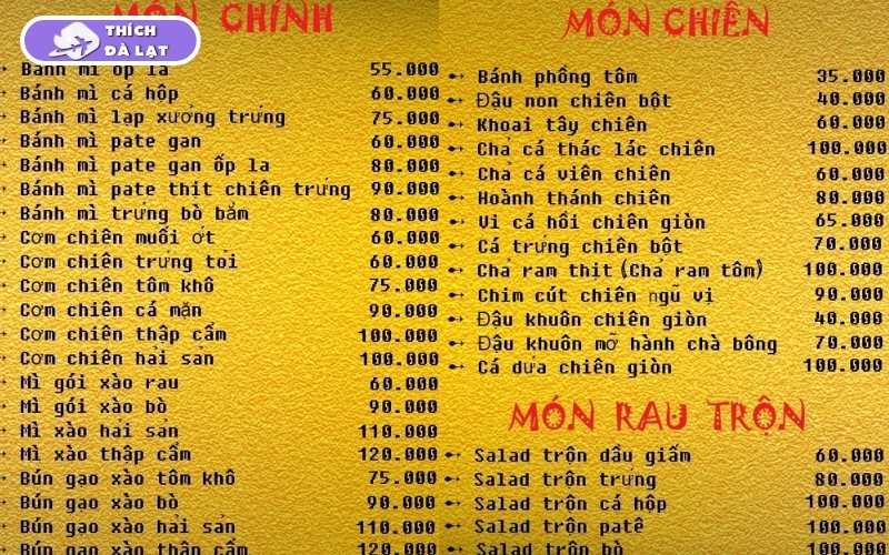 Quán nhậu Bia lạnh Trang Đà Lạt bình dân, ngon quên lối 7 bia lạnh trang đà lạt