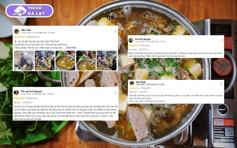 Quán lẩu bò Ba Toa quán cũ lựa chọn quen thuộc của người Đà Lạt 10 lẩu bò ba toa quán cũ