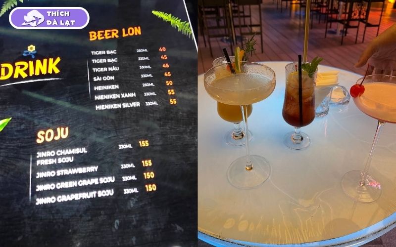 Đánh giá quán nhậu Marché Đà Lạt: Beer Garden giữa chợ đêm 11 marche đà lạt