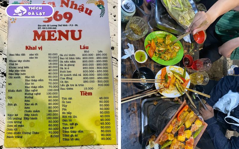 Quán ăn bình dân 369 Đà Lạt với mồi nhậu tiềm nổi tiếng 9 quán ăn bình dân 369