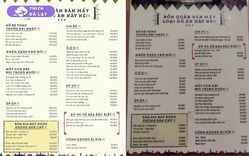 Quán gió Đà Lạt quán nhậu với những trải nghiệm khó quên 10 quán gió đà lạt