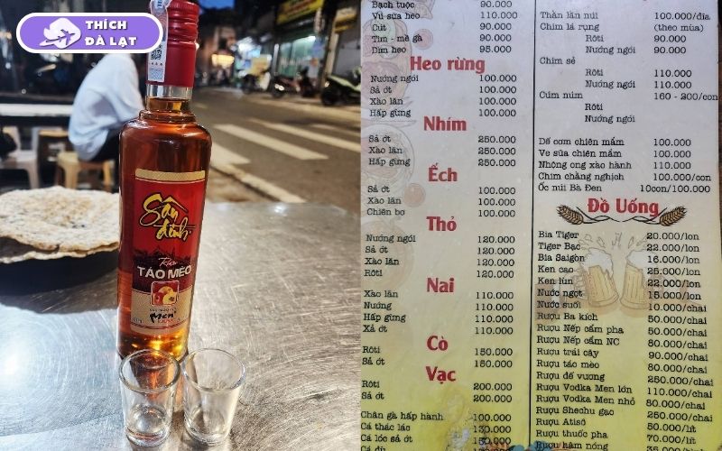 Checkin quán nhậu khuya 369 bình dân, ấm cúng tại Đà Lạt 8 quán nhậu khuya 369