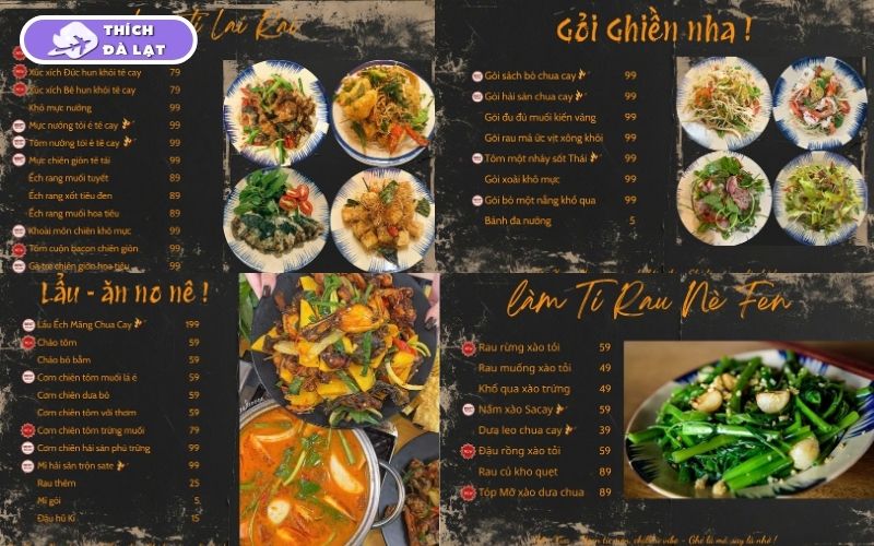 Tiệm Nhậu Gốm Xưa Đà Lạt quán nhậu dễ ghé, dễ ngồi mỗi tối 10 tiệm nhậu gốm xưa