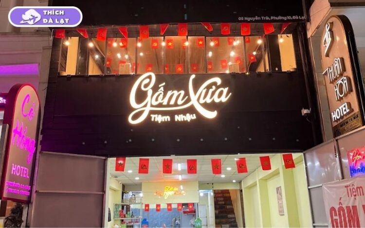 tiệm nhậu gốm xưa