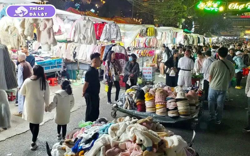 Chợ đêm Đà Lạt ở đâu? Gợi ý đồ ăn ngon và các mặt hàng hấp dẫn 11 chợ đêm đà lạt