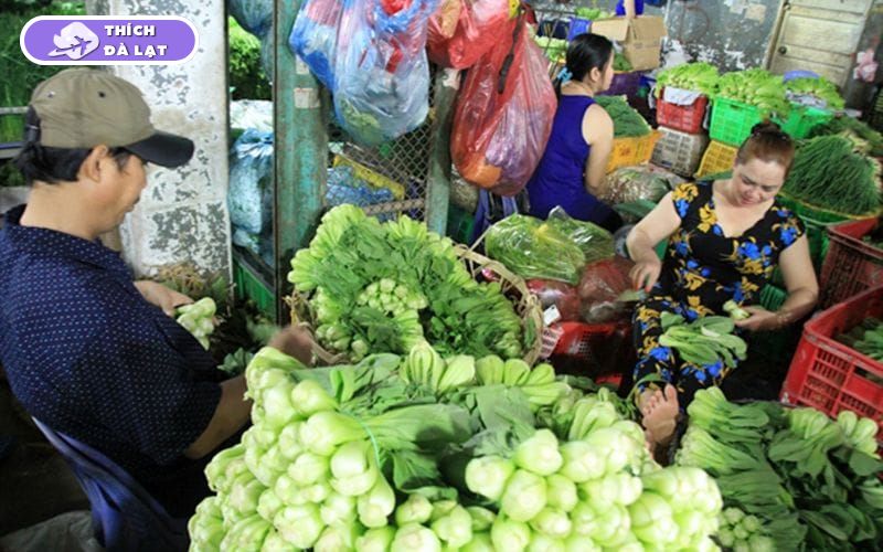 Chợ nông sản Đà Lạt ở đâu? Kinh nghiệm mua sắm chi tiết 10 chợ nông sản đà lạt