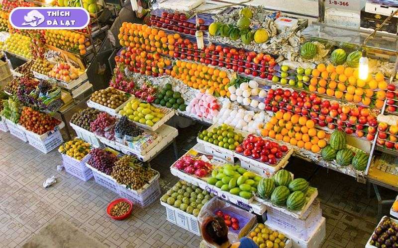 Chợ nông sản Đà Lạt ở đâu? Kinh nghiệm mua sắm chi tiết 11 chợ nông sản đà lạt