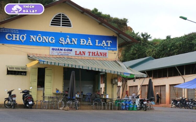 chợ nông sản đà lạt