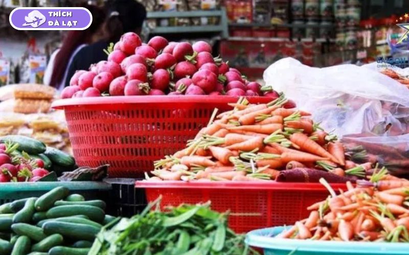 Chợ Trại Mát ở đâu? Khu chợ nông sản nổi tiếng tại Đà Lạt 10 chợ trại mát